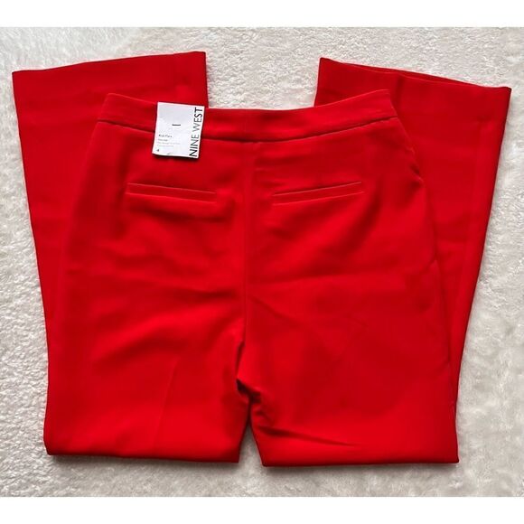 NWT Nine West Women's Madison Cropped Kick Flare Pants - Picture 12 of 15